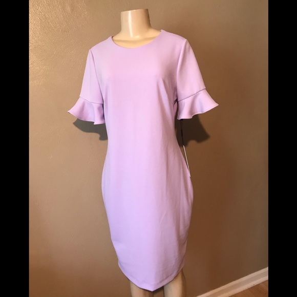Calvin Klein Dresses & Skirts - Calvin Klein lavender dress size 10, polyester